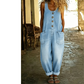 Women's Sleeveless Wide Leg Jumpsuit