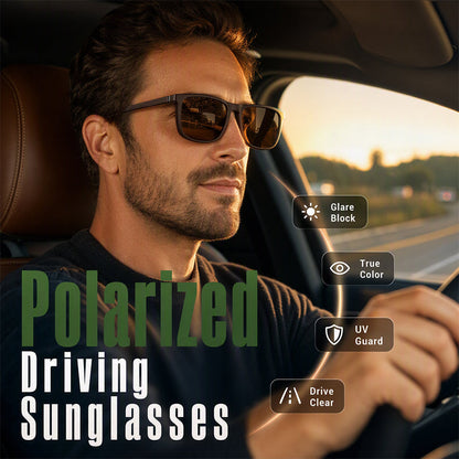 🔥40% OFF on selected products🎉Unisex Stylish Vintage Polarized Sunglasses