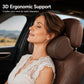 Universal memory foam neck pillow for car headrests