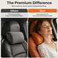 Universal memory foam neck pillow for car headrests