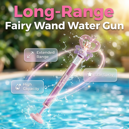 Kids' Pump-Action Fairy Wand Water Gun
