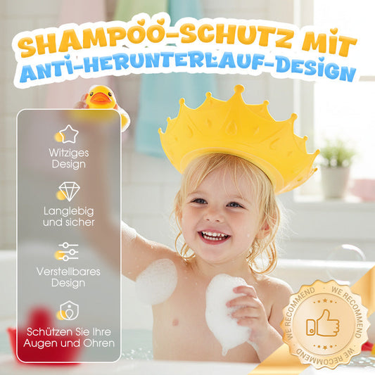 🛁 Adjustable Kids Shampoo Visor with Ear Protection