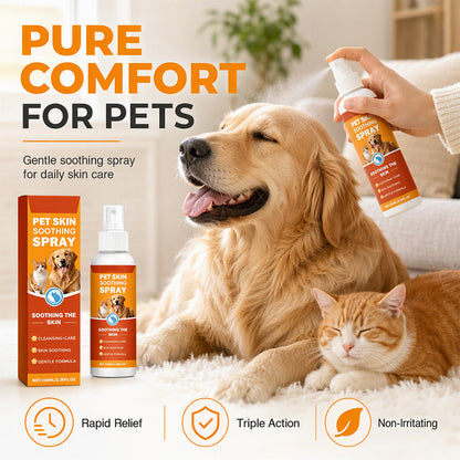 🐾 Pet Skin Soothing Spray for Dogs & Cats – 100 ml
