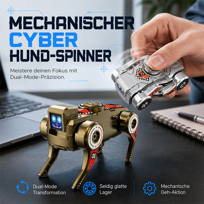 2-in-1 Wind-Up Transforming Robot Dog & Fidget Spinner - image 14