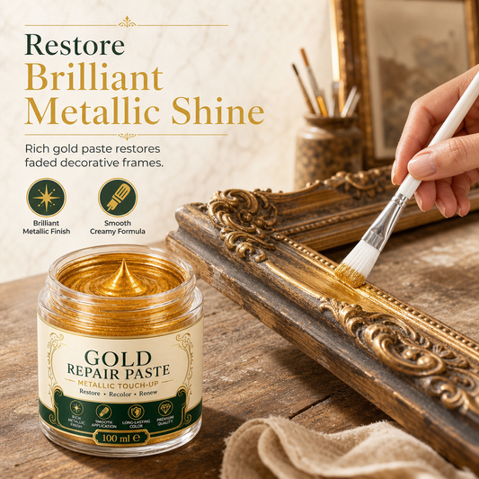 ✨ Metallic Refinishing Repair Paste for Faded & Scratched Decor