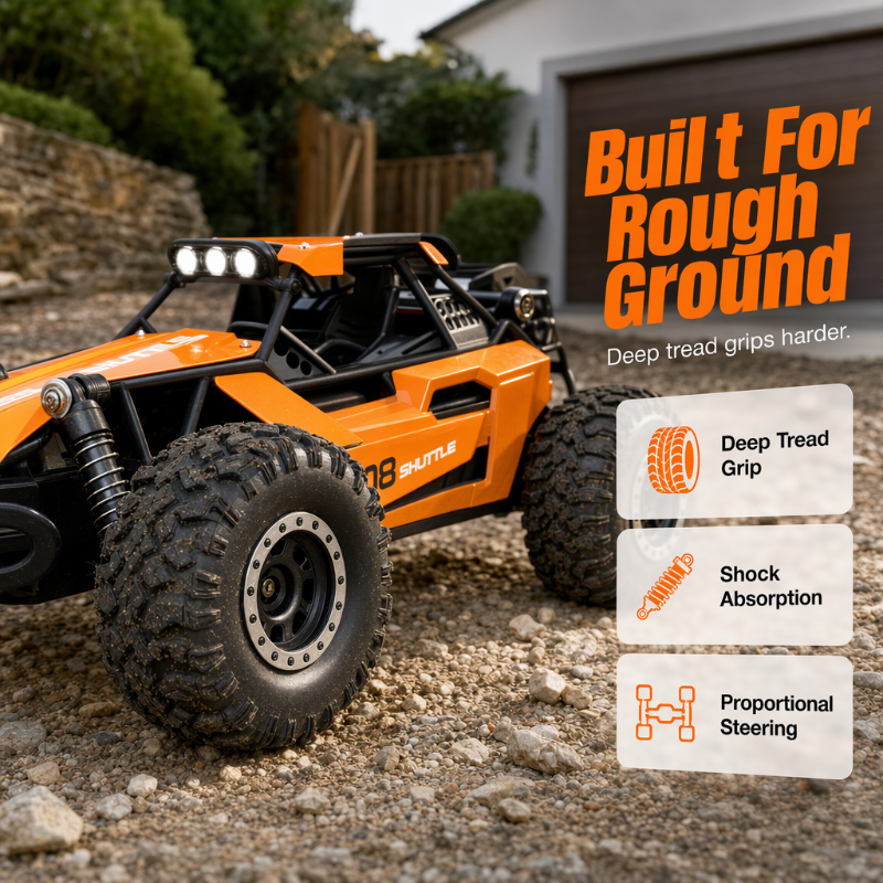 High-Speed 4WD RC Off-Road Car - image 2