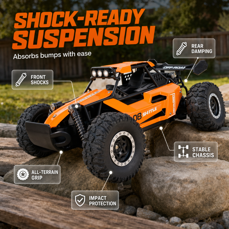High-Speed 4WD RC Off-Road Car - image 4