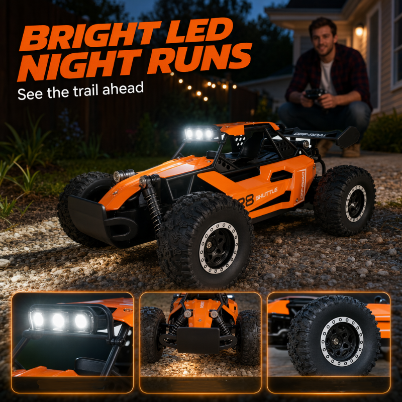High-Speed 4WD RC Off-Road Car - image 5