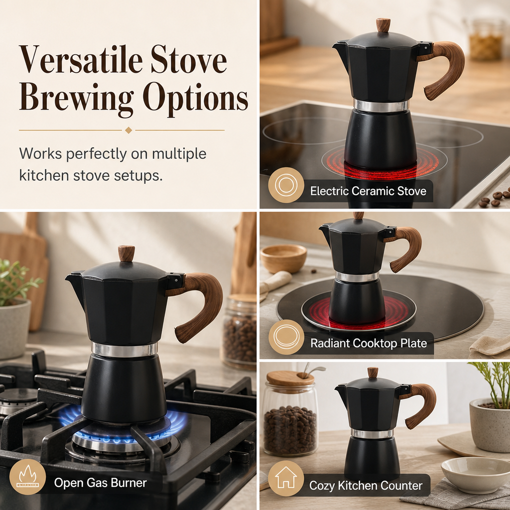 Classic Italian Moka Pot for Home Use - image 21