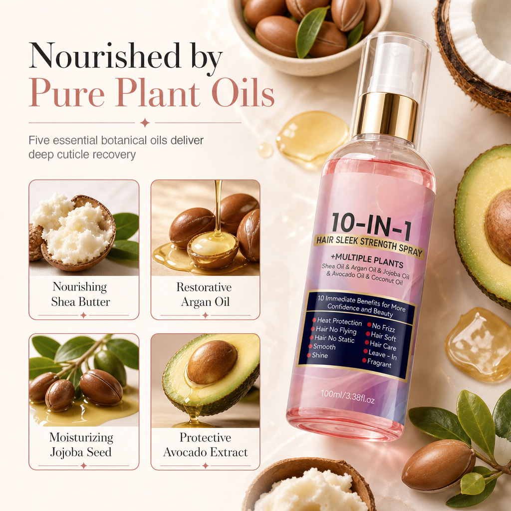 10-in-1 Moisturizing Leave-In Conditioner Spray - image 14