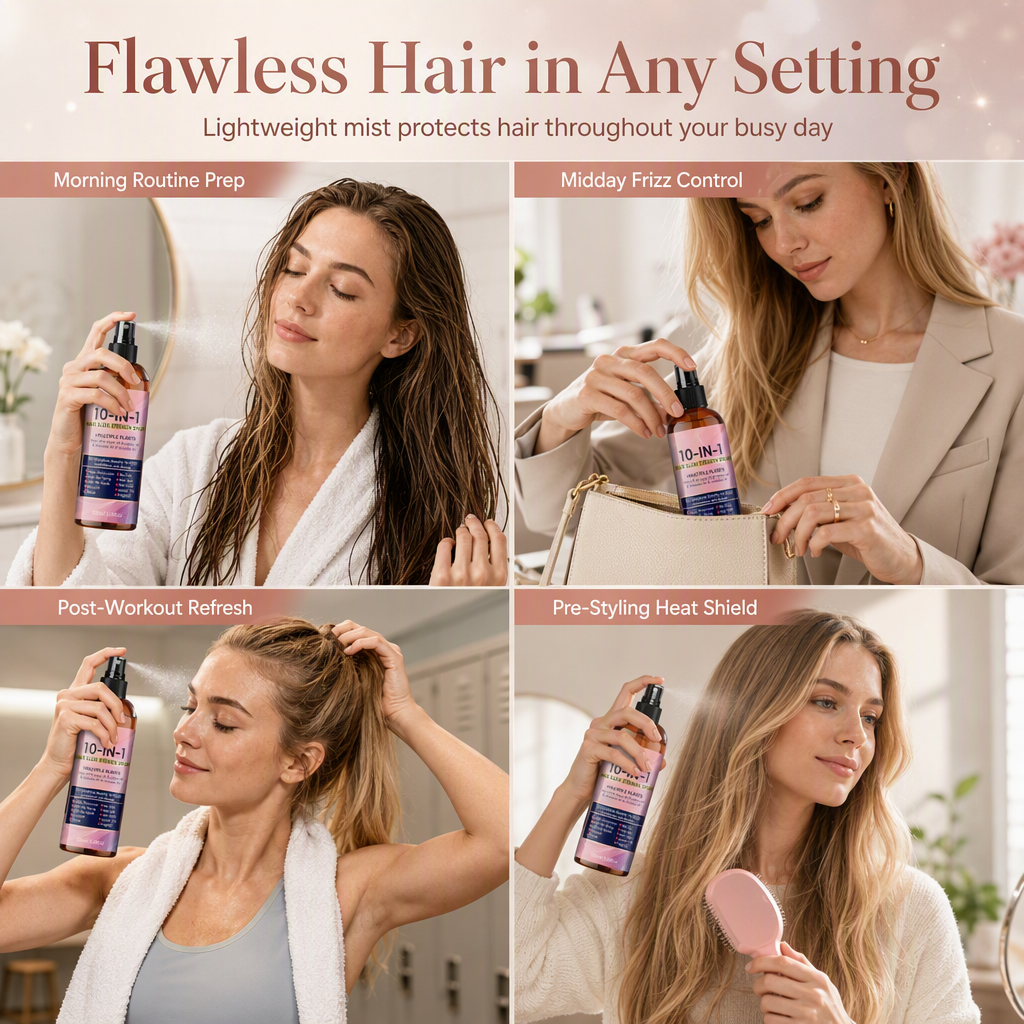 10-in-1 Moisturizing Leave-In Conditioner Spray - image 15