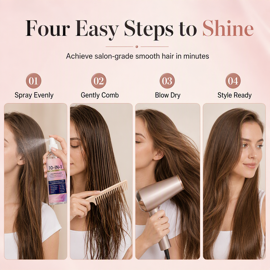 10-in-1 Moisturizing Leave-In Conditioner Spray - image 16