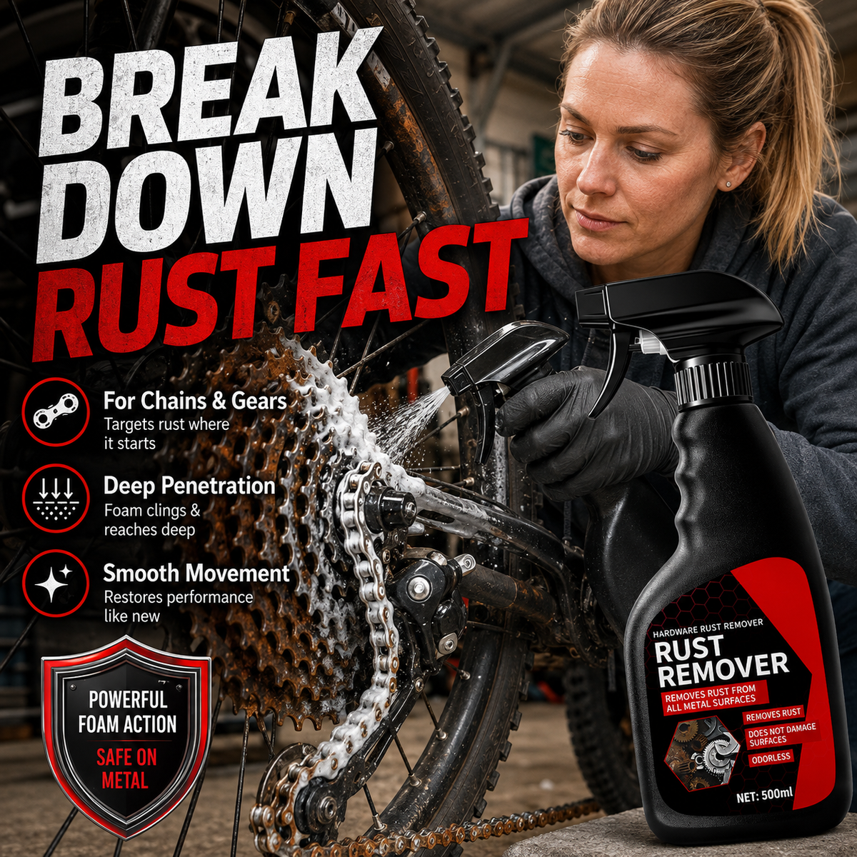 Fast Acting Hardware Rust Remover Spray - image 13