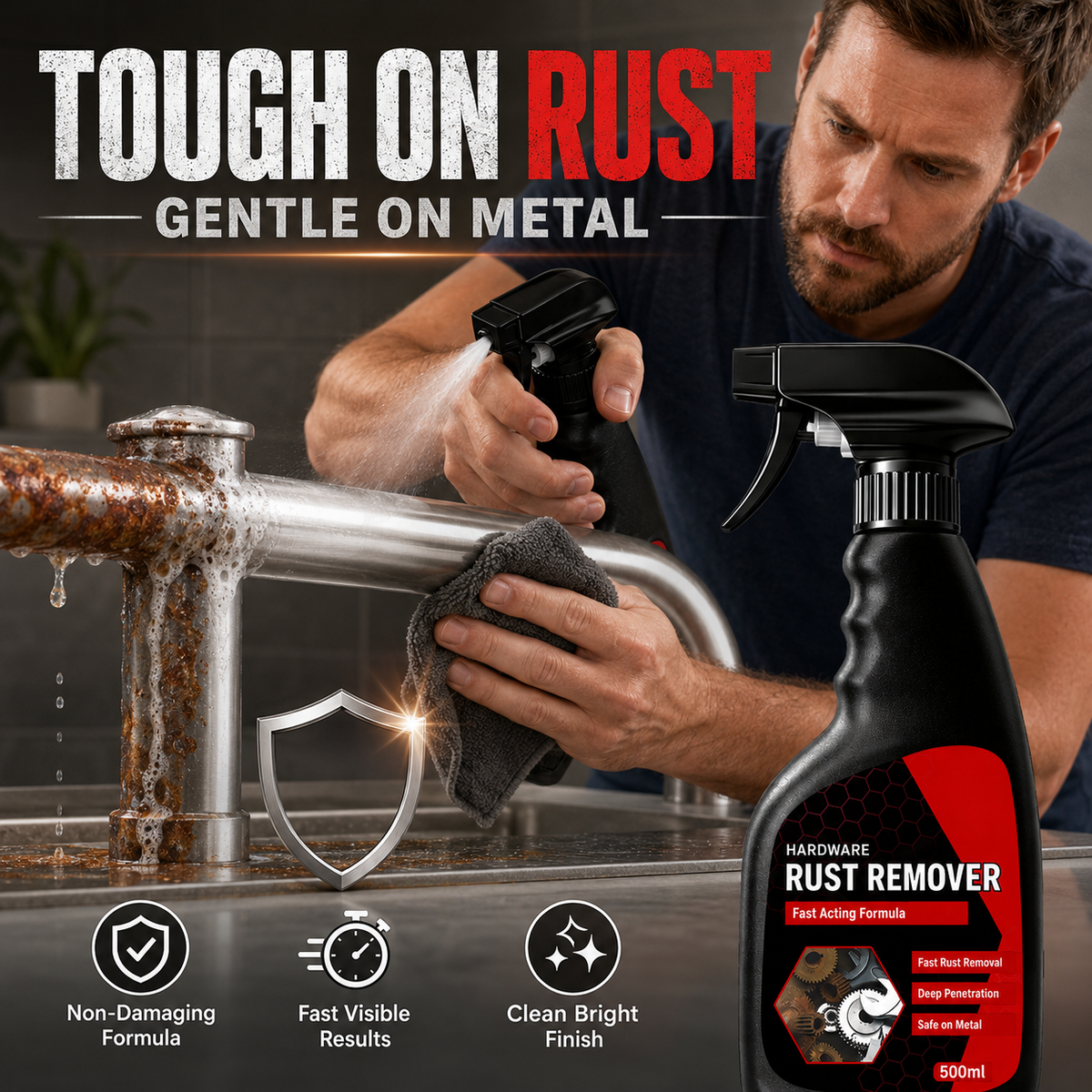 Fast Acting Hardware Rust Remover Spray - image 15