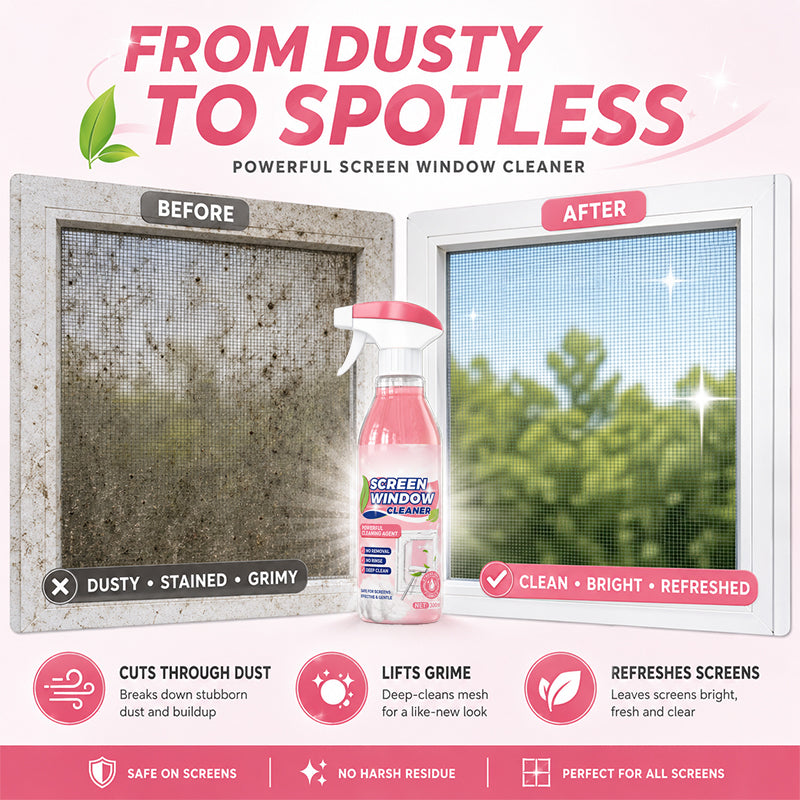 🪟 Multi-Use No-Removal Screen Window Cleaner Spray - image 11