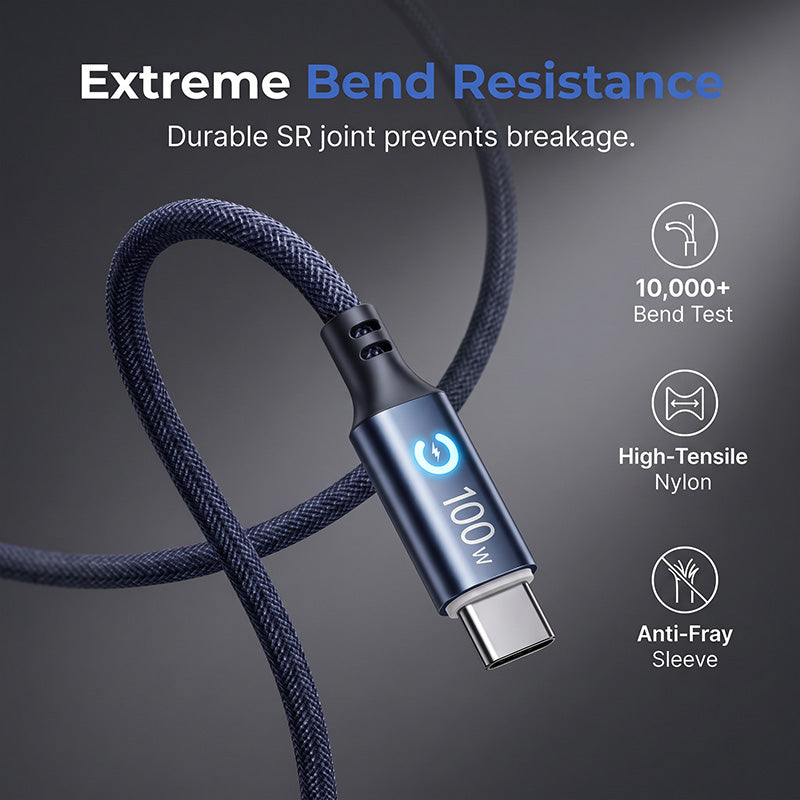 Type-C to Type-C 100W Fast Charging Cable - image 2