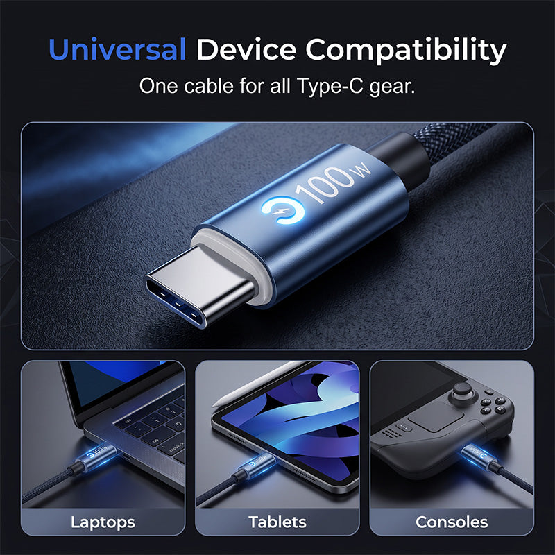 Type-C to Type-C 100W Fast Charging Cable - image 4