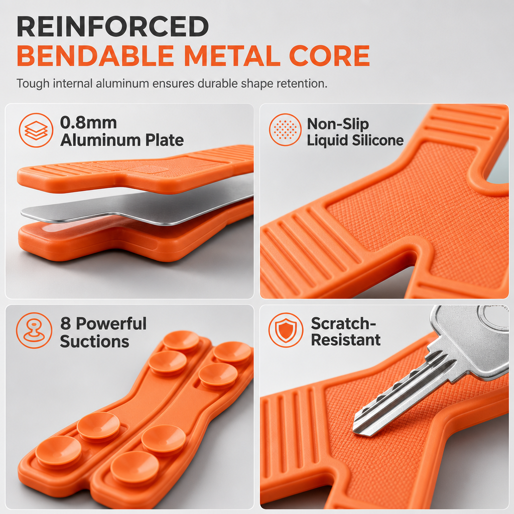 Foldable X-Shaped Silicone Phone Stand - image 4