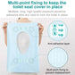 No-Peel Adhesive Disposable Toilet Seat Covers - image 2