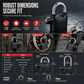 70mm Aluminum Alloy Alarm Padlock - image 8