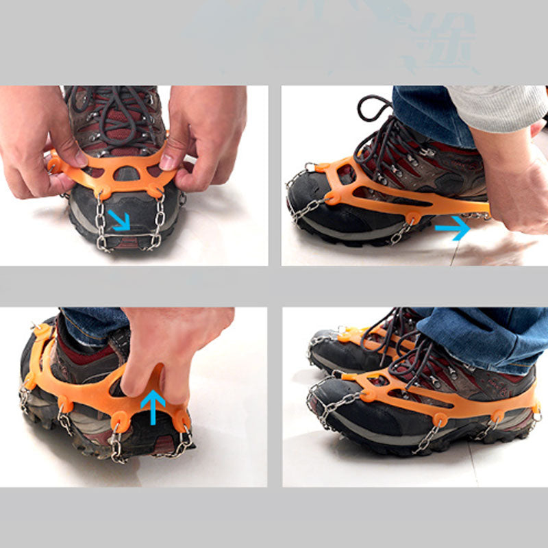 Outdoor Anti-Slip Crampons for Boots & Shoes - image 3