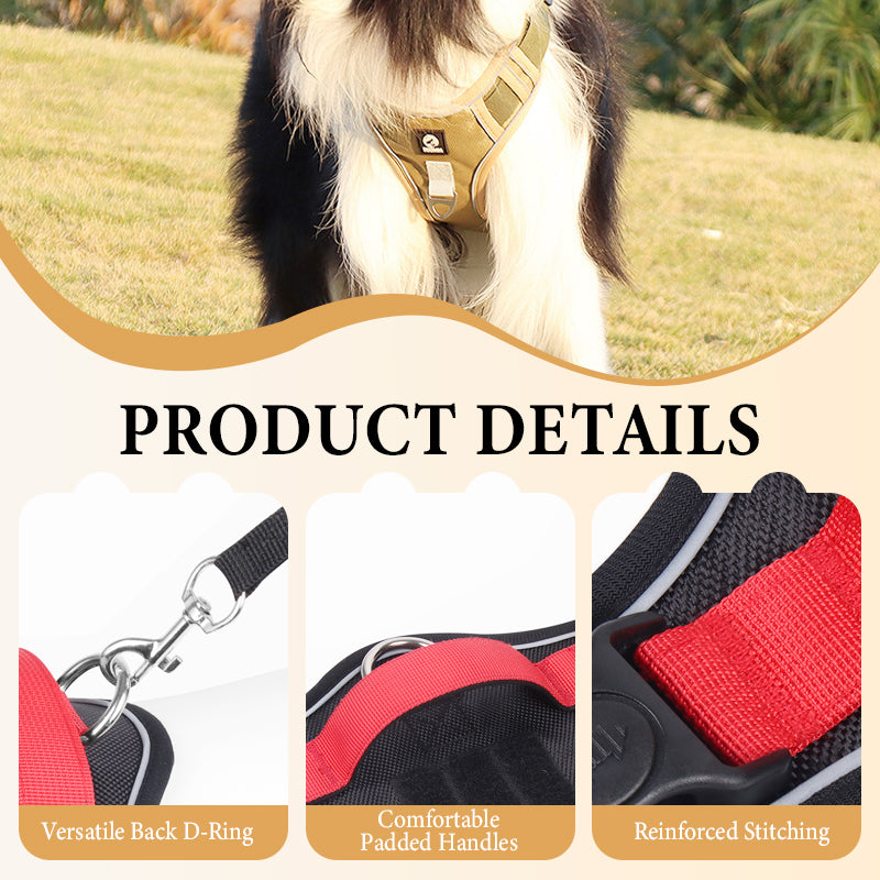 No-Pull Dog Harness with Leash & LED Collar - image 4