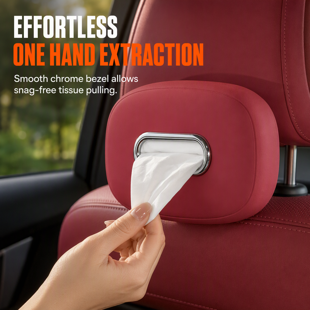 Hanging Silicone Car Tissue Box Holder - image 3