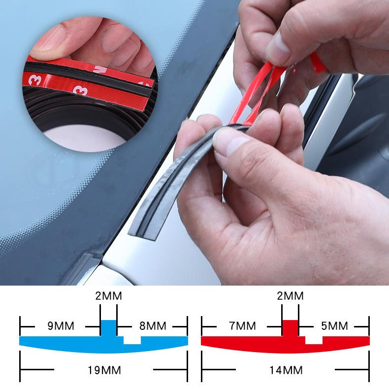 Universal Car Waterproof Soundproof Sealing Strip – 8m - image 4