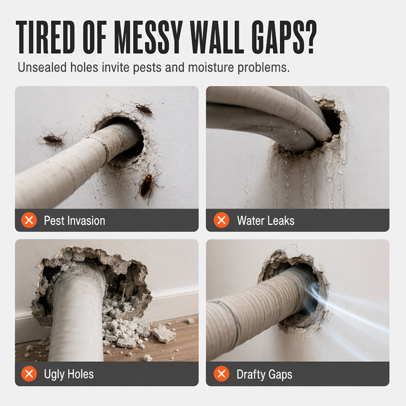 Waterproof Wall Hole Sealing Clay for AC Pipes - image 2