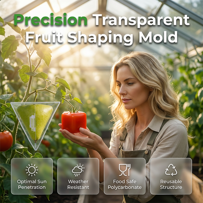 🍐 Transparent Fruit Shaping Mold for Garden Growing