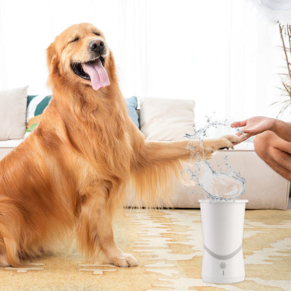 🐾 Auto-Rotary Pet Paw Cleaner
