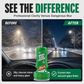 🚗 2-in-1 Car Glass Cleaner with Built-In Sponge – 90 ml