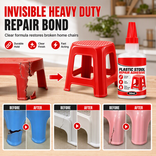 🛠️ Clear Adhesive for Plastic Crack Repair – 50 ml