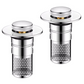 🚰 304 Stainless Steel Anti-Clog Pop-Up Sink Stopper