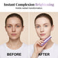 ✨ 2-in-1 Foundation Stick with Built-In Brush – Ivory