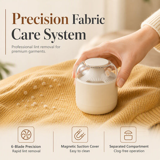 🧶 Magnetic-Compartment Electric Fabric Lint Remover – 5V