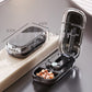 💊 Portable Pill Organizer with Built-In Tablet Cutter