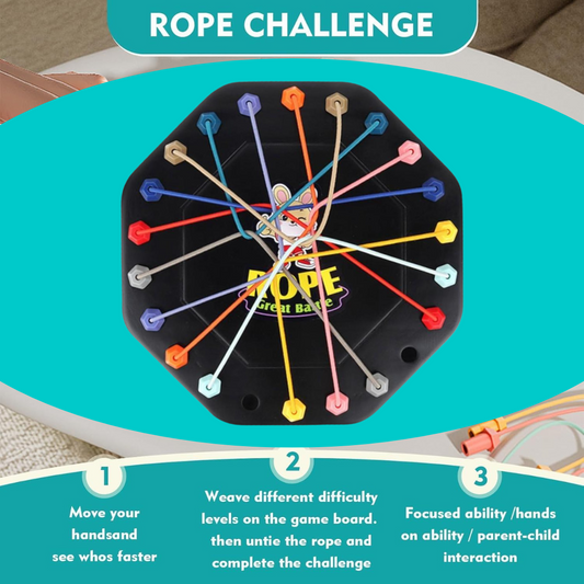 🧩 Rope Untangling Logic Puzzle Game for Kids & Family