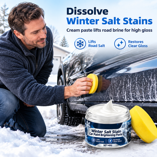 🚗 Winter Car Paint Salt-Stain Cleaning & Brightening Paste