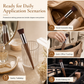 Makeup Brush for Loose Powder Blush Concealer and Eyeshadow Application