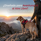 Arnés reflectante antitirones para perros